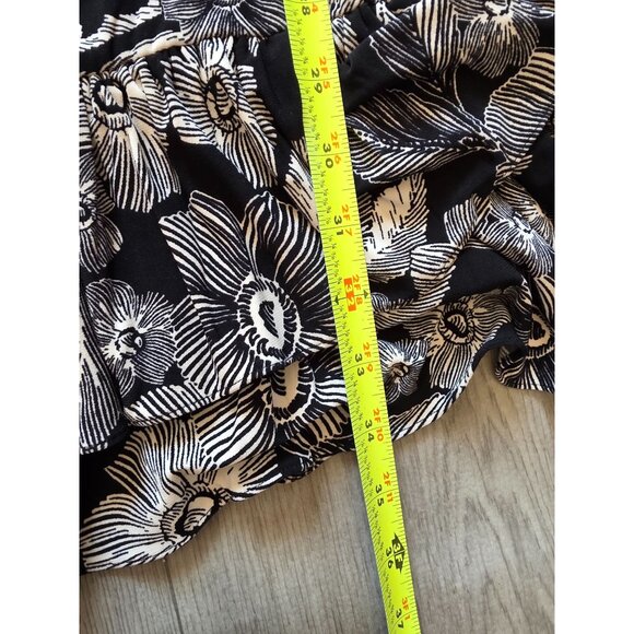 Tommy Hilfiger Womens Floral Sleeveless Ruffled Hem Dress Size 4 - Picture 7 of 8